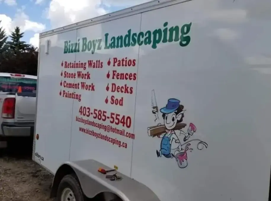 High-quality landscaping project by Bizzi Boyz